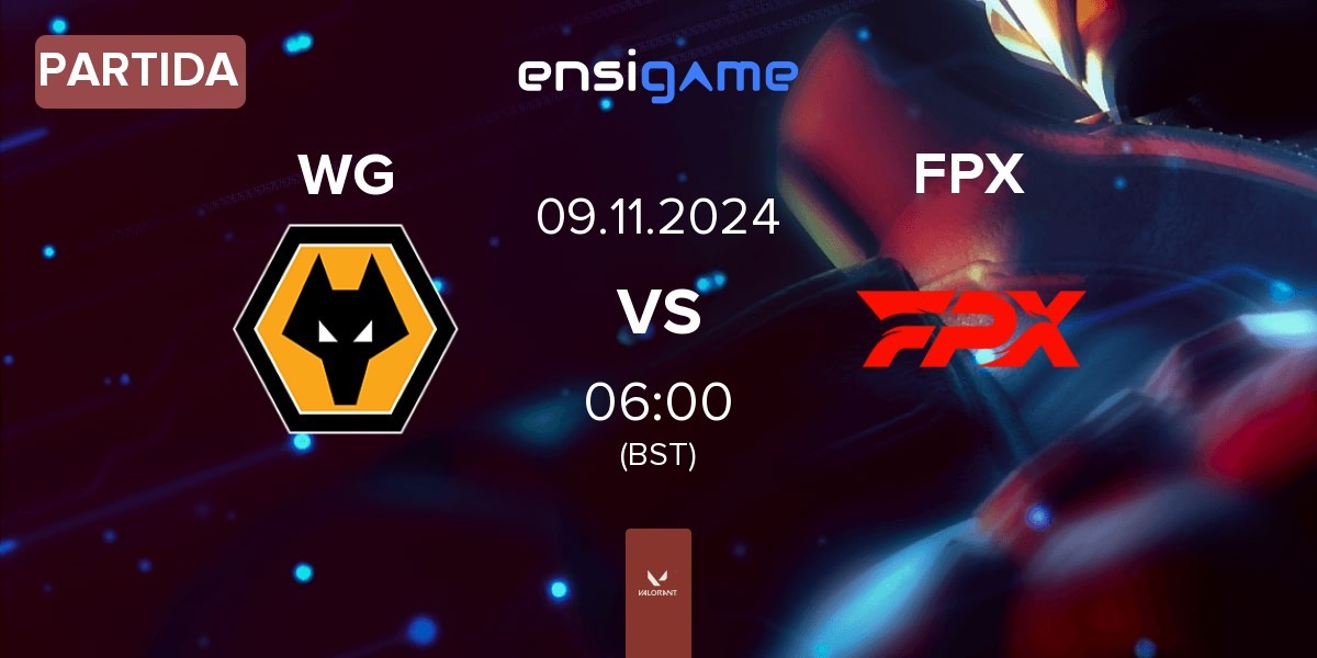 Partida Wolves Esports WG vs FunPlus Phoenix FPX | 09.11