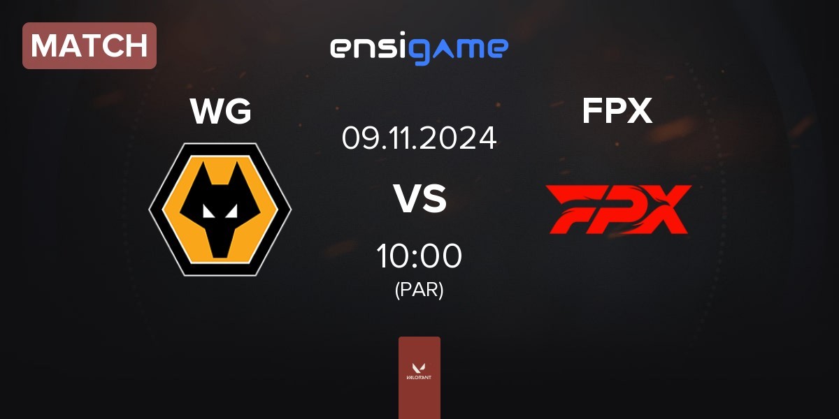 Match Wolves Esports WG vs FunPlus Phoenix FPX | 09.11