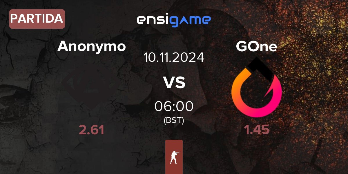 Partida Anonymo Esports Anonymo vs GenOne GOne | 10.11