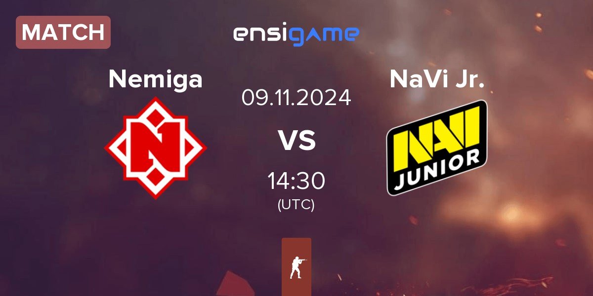 Match Nemiga Gaming Nemiga vs Natus Vincere Junior NaVi Jr. | 09.11