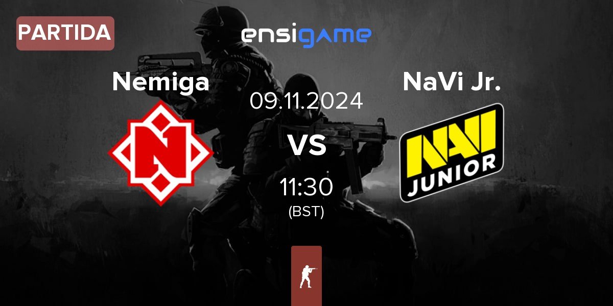 Partida Nemiga Gaming Nemiga vs Natus Vincere Junior Na'Vi.Jr | 09.11