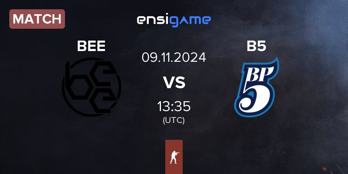 Match Békéscsabai E-Sport Egyesület BEE vs Budapest Five B5 | 09.11