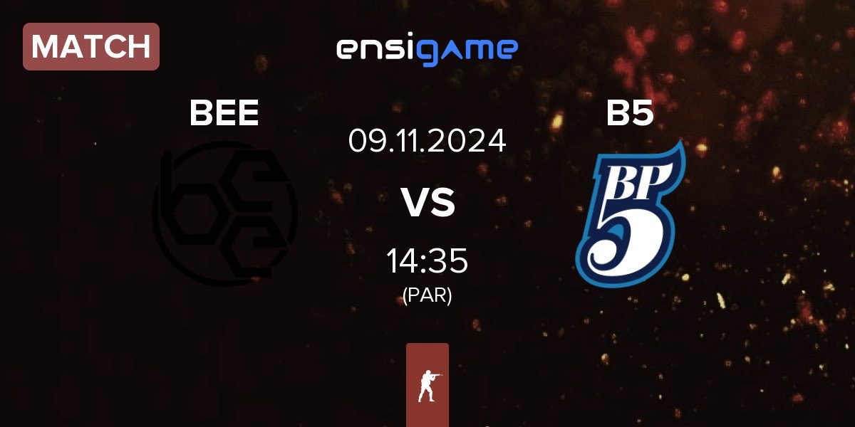 Match Békéscsabai E-Sport Egyesület BEE vs Budapest Five B5 | 09.11