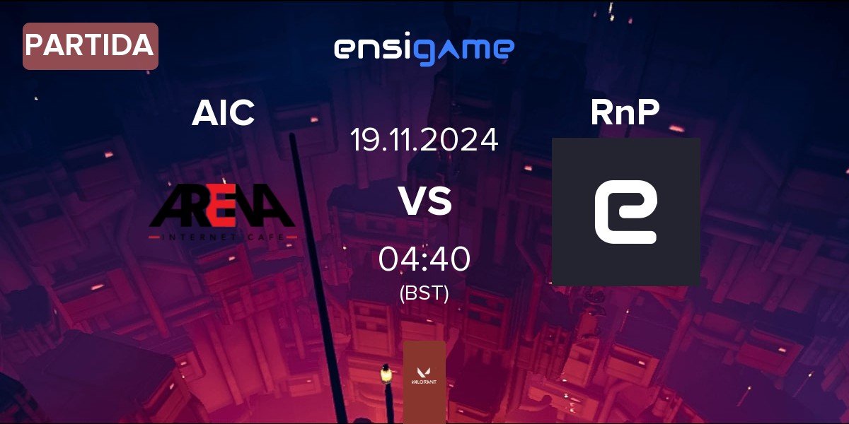 Partida ARENA Internet Cafe AIC vs Rub n' Pug RnP | 19.11