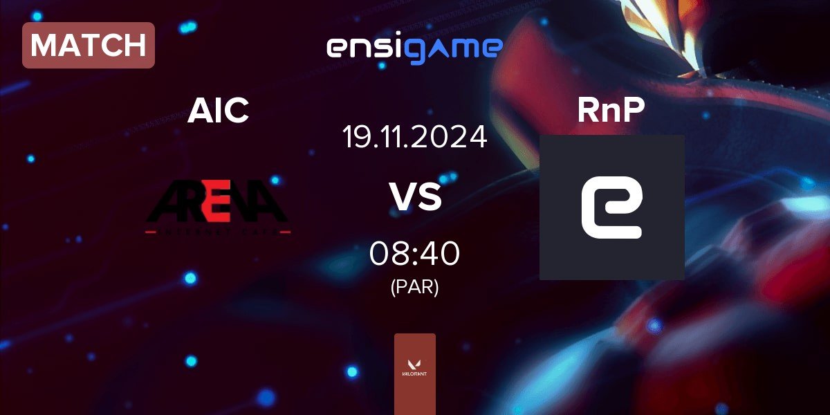 Match ARENA Internet Cafe AIC vs Rub n' Pug RnP | 19.11