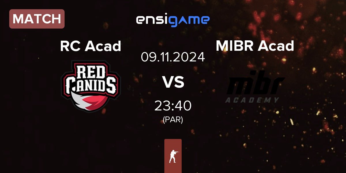 Match RED Canids Academy RC Acad vs MIBR Academy MIBR Acad | 09.11