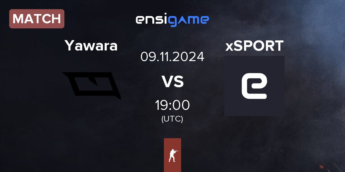 Match Yawara Esports Yawara vs ex-SPORT xSPORT | 09.11