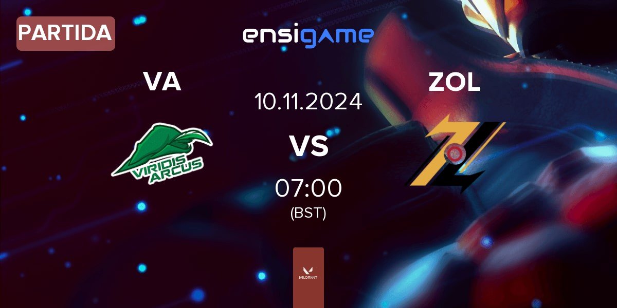 Partida Viridis Arcus VA vs ZOL Esports ZOL | 10.11