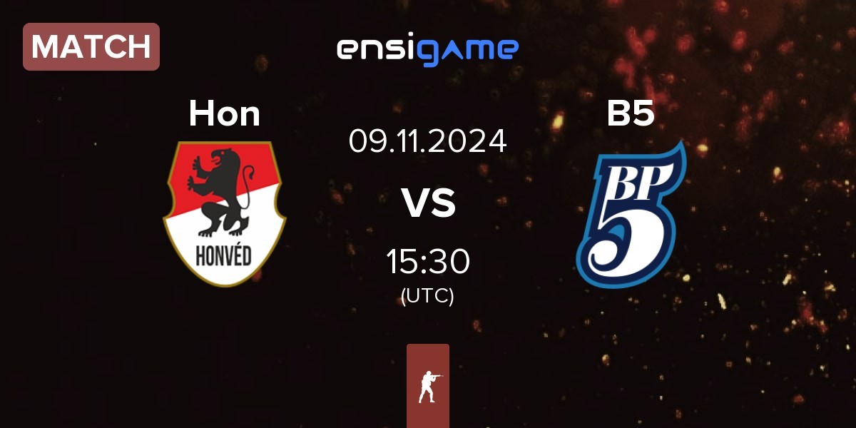 Match Honvéd Esports Honvéd vs Budapest Five B5 | 09.11