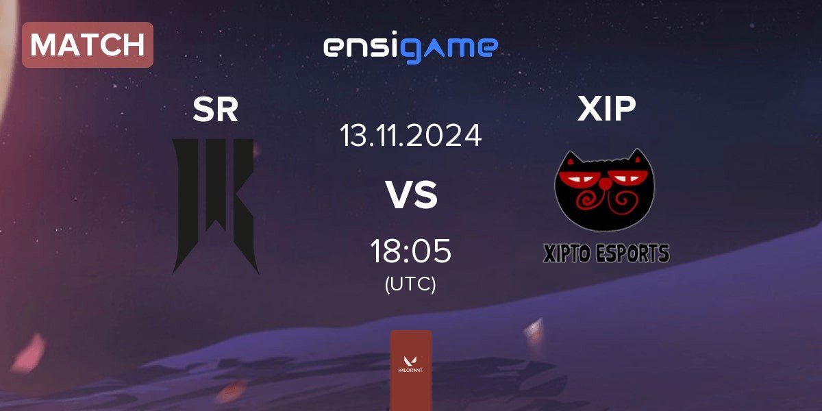 Match Shopify Rebellion SR vs Xipto Esports XIP | 13.11