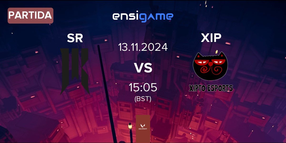 Partida Shopify Rebellion SR vs Xipto Esports XIP | 13.11