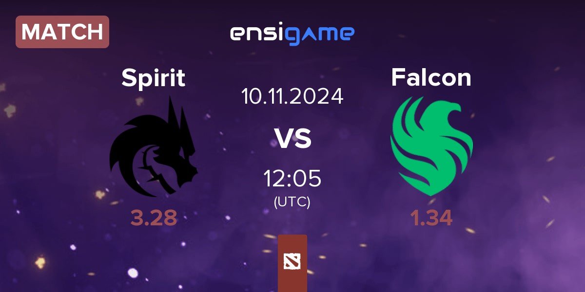 Match Team Spirit Spirit vs Team Falcons Falcon | 10.11