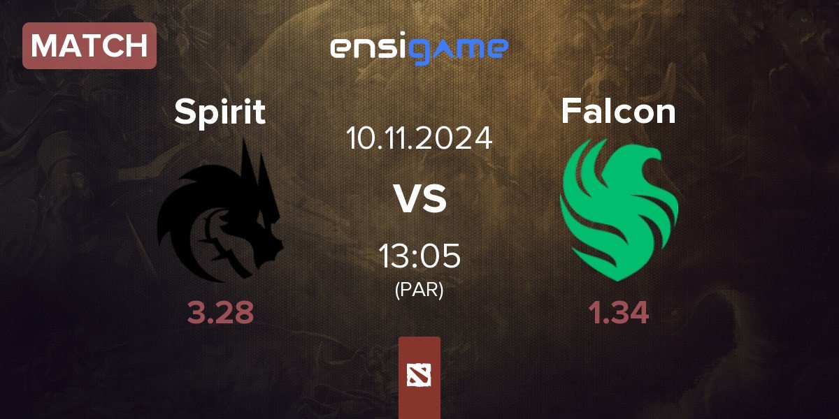 Match Team Spirit Spirit vs Team Falcons Falcon | 10.11