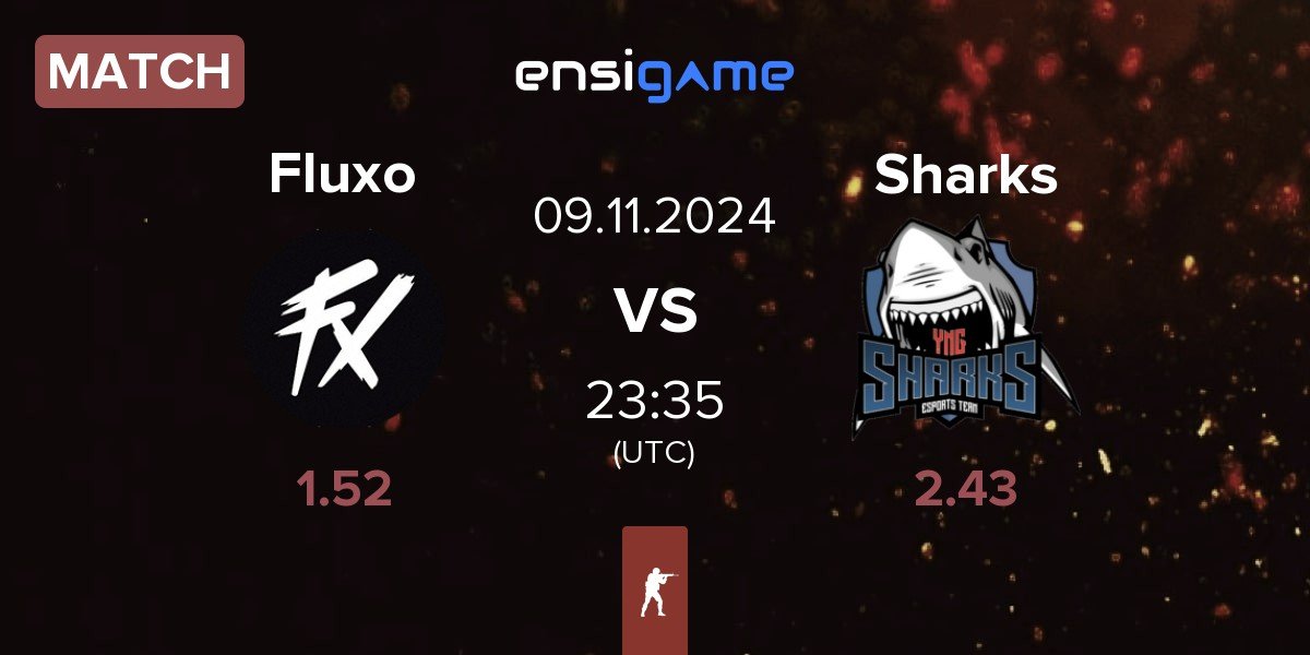 Match Fluxo vs Sharks Esports Sharks | 09.11