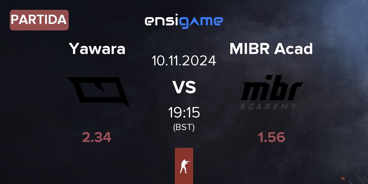 Partida Yawara Esports Yawara vs MIBR Academy MIBR Acad | 10.11