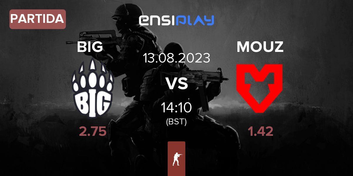 Partida BIG vs MOUZ | 13.08