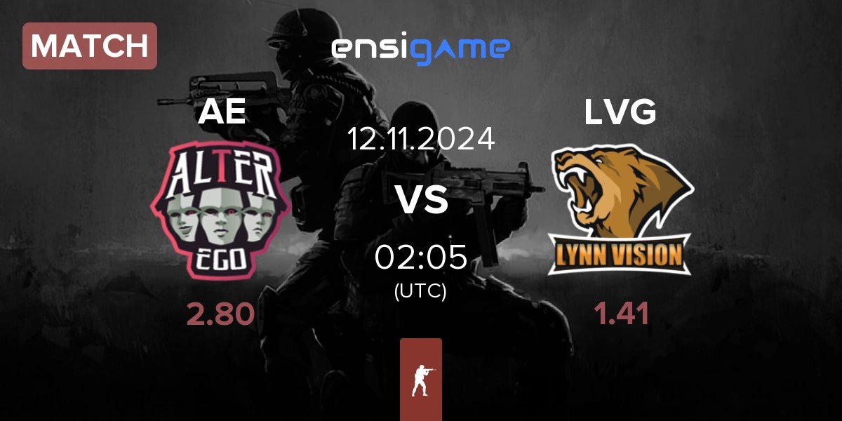 Match Alter Ego AE vs Lynn Vision Gaming LVG | 12.11