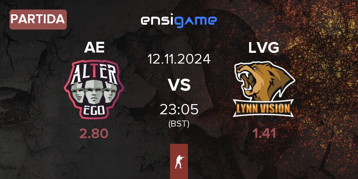 Partida Alter Ego AE vs Lynn Vision Gaming LVG | 12.11