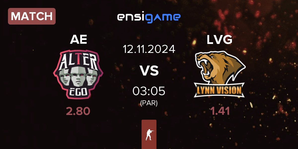 Match Alter Ego AE vs Lynn Vision Gaming LVG | 12.11