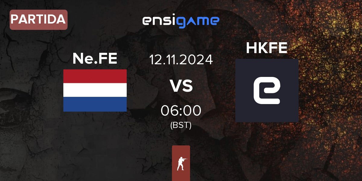 Partida Netherlands.FE Ne.FE vs Hong Kong.FE HKFE | 12.11