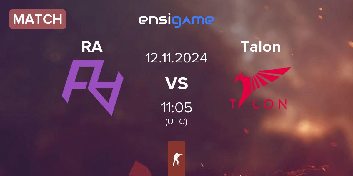 Match Rare Atom RA vs Talon Esports Talon | 12.11