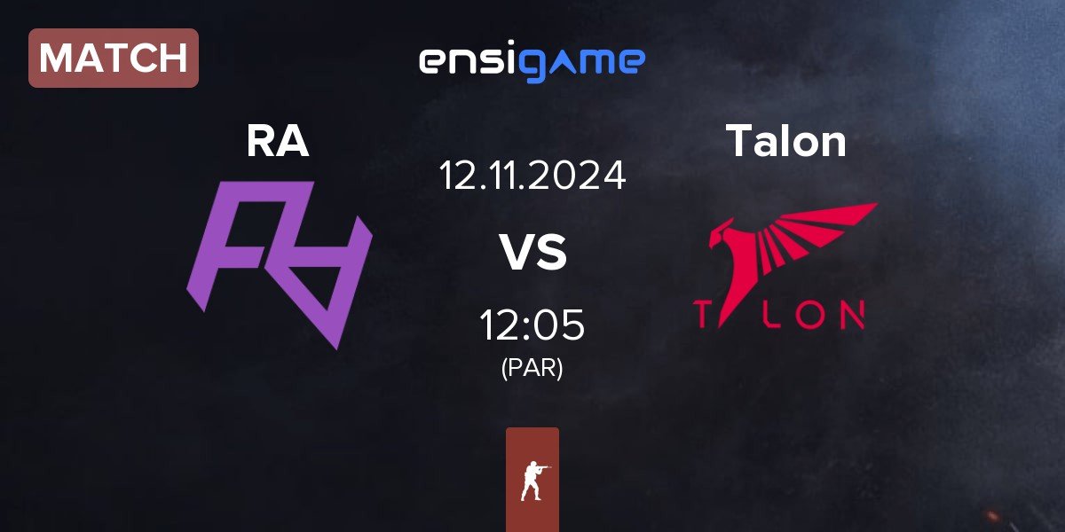 Match Rare Atom RA vs Talon Esports Talon | 12.11