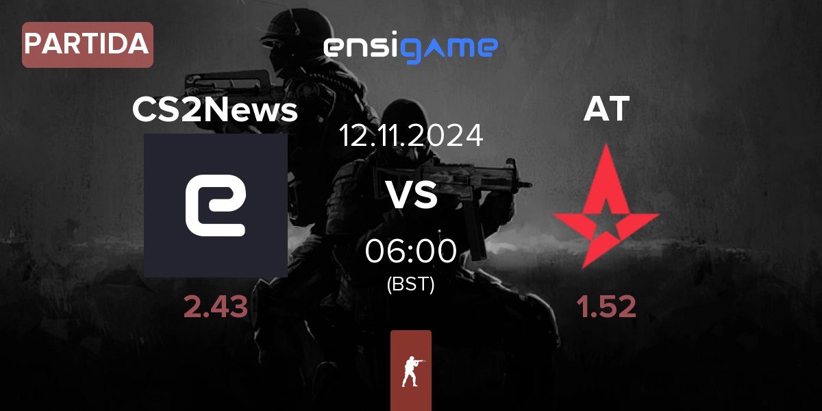 Partida CS2News vs Astralis Talent AT | 12.11