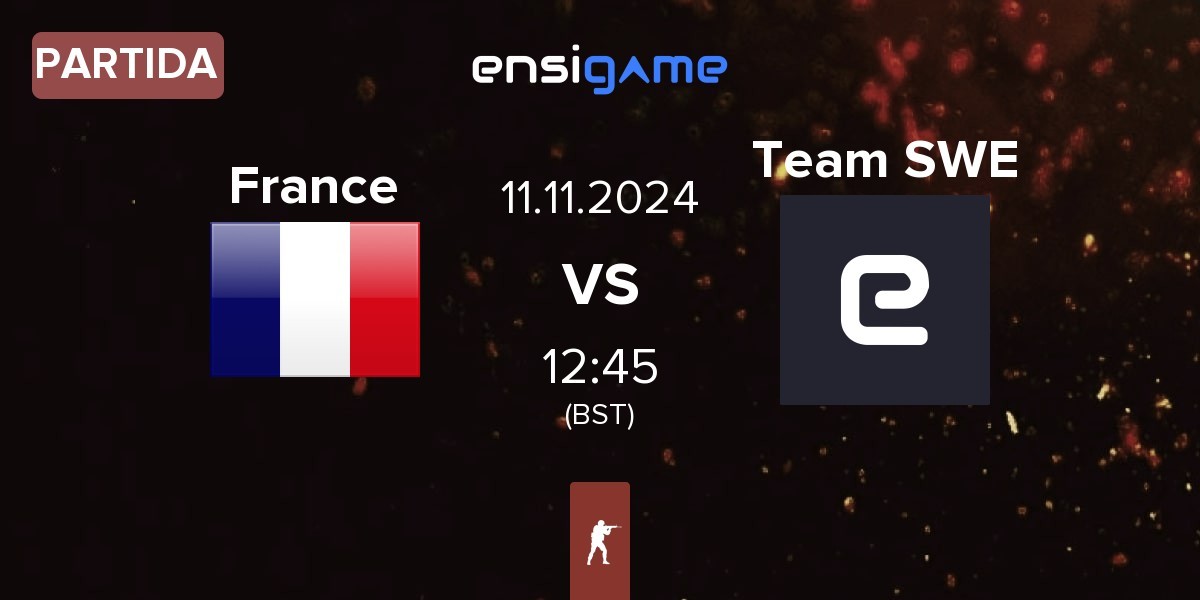 Partida France FE FR.Fe vs Sweden.FE SWE.FE | 11.11