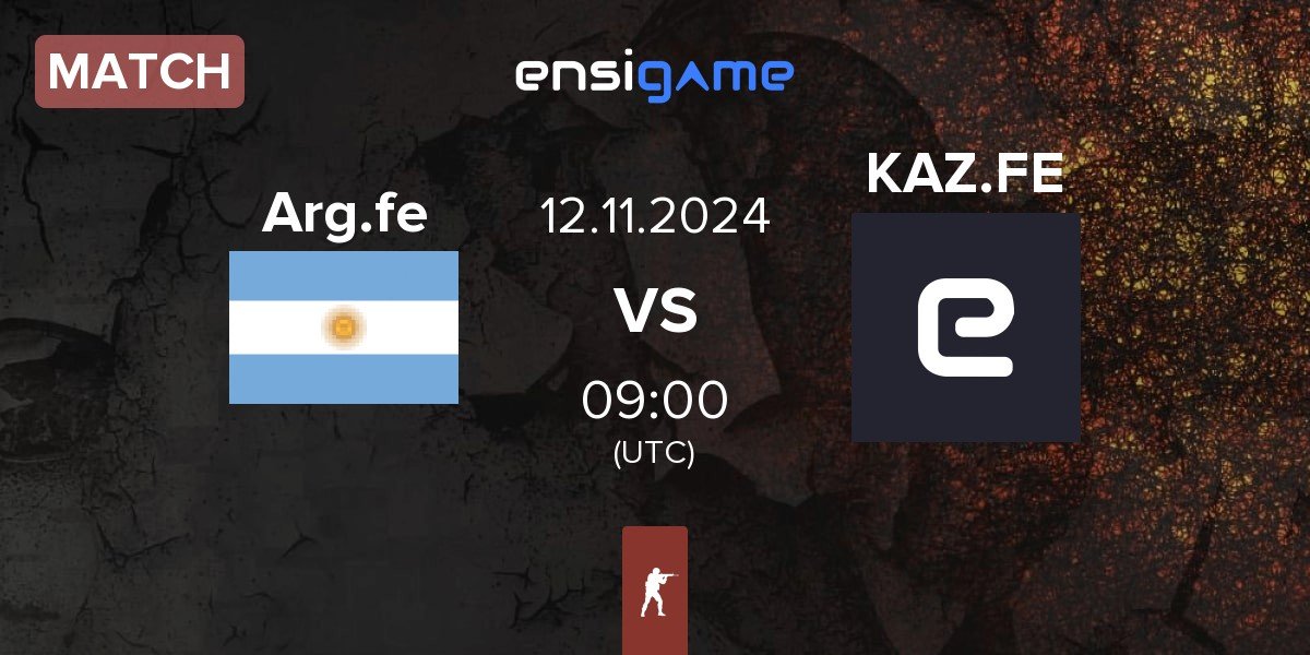 Match Argentina fe Arg.fe vs Kazakhstan.FE KAZ.FE | 12.11