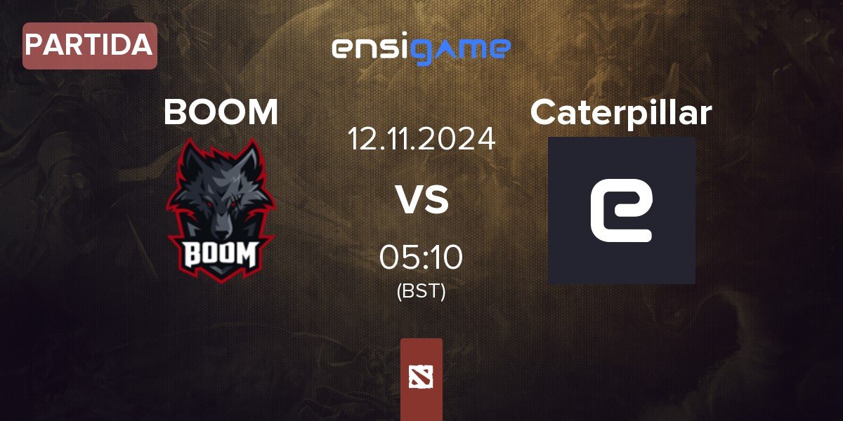 Partida BOOM Esports BOOM vs Caterpillar | 12.11