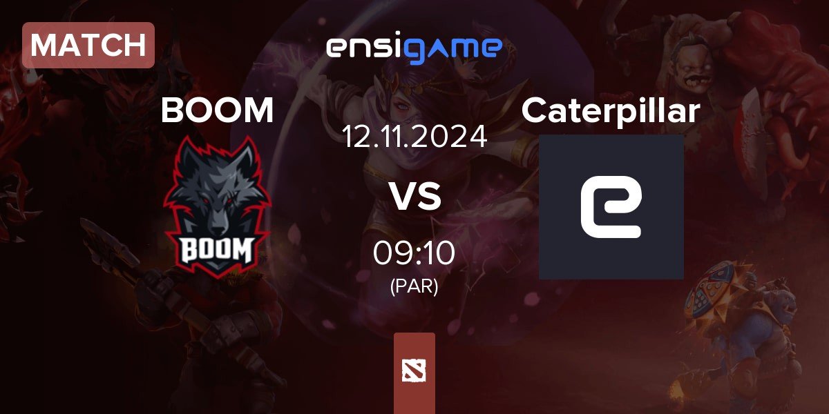 Match BOOM Esports BOOM vs Caterpillar | 12.11