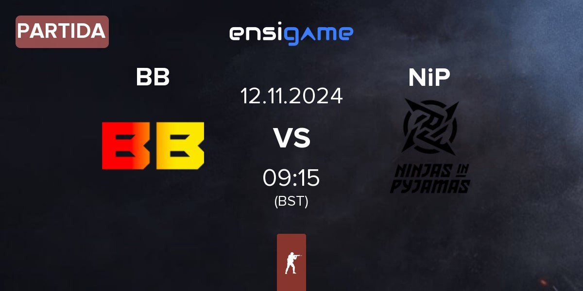 Partida BetBoom BB vs Ninjas in Pyjamas NiP | 12.11