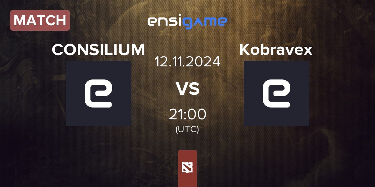 Match CONSILIUM vs Kobravex Gaming Kobravex | 12.11