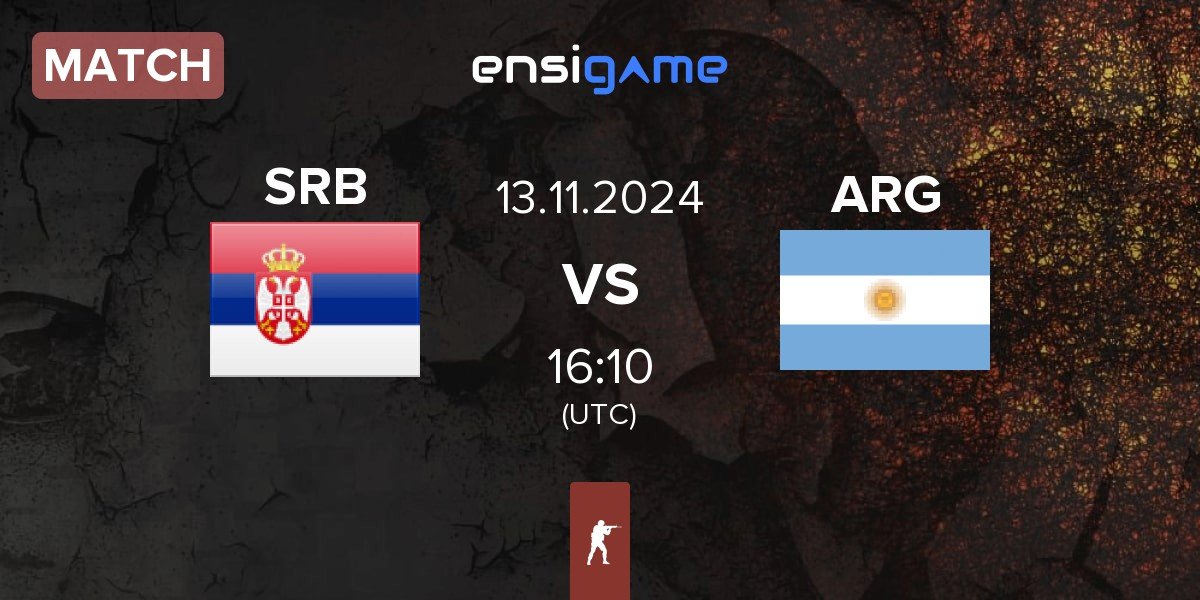 Match Serbia SRB vs Argentina ARG | 13.11