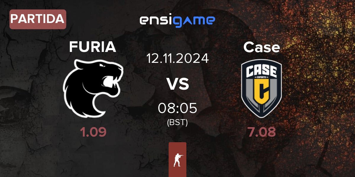 Partida FURIA Esports FURIA vs Case Esports Case | 12.11