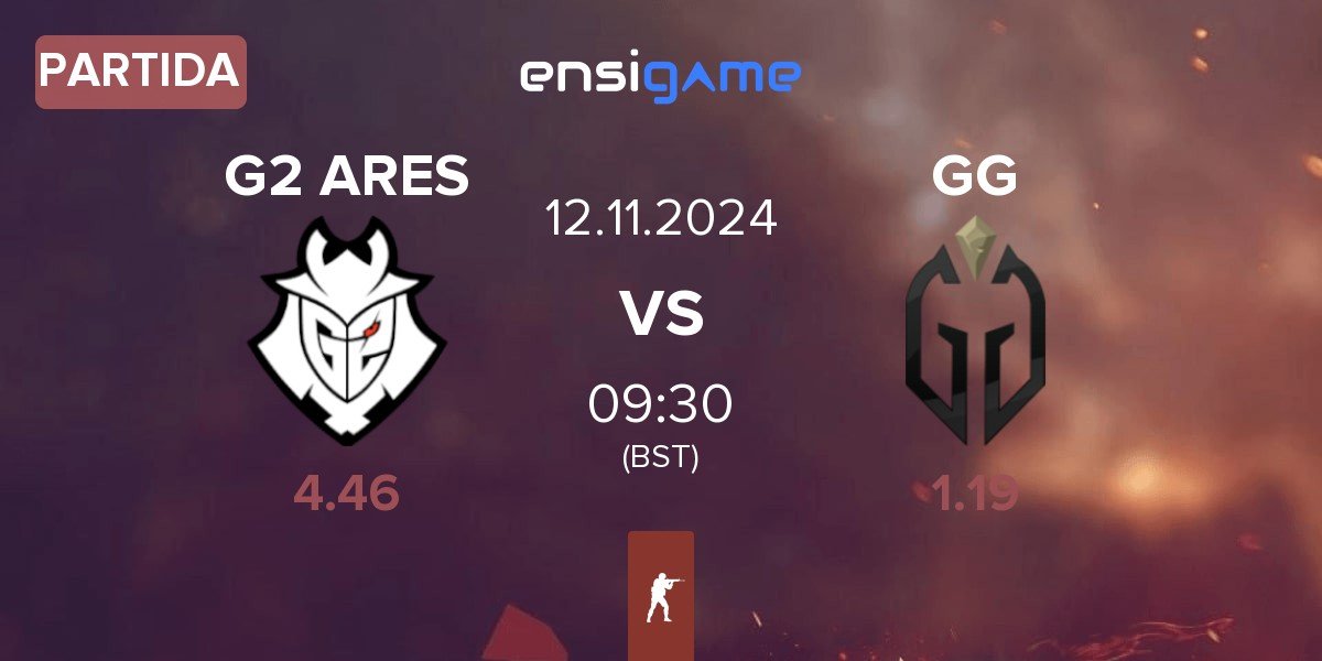 Partida G2 Ares G2 ARES vs Gaimin Gladiators GG | 12.11