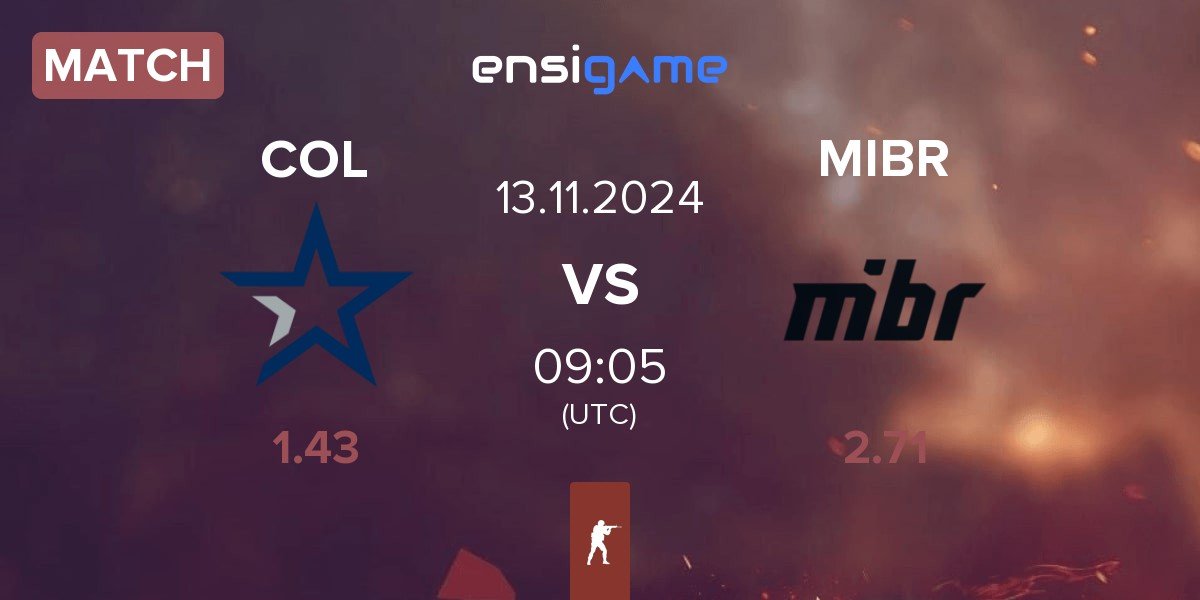 Match Complexity Gaming COL vs Made in Brazil MIBR | 13.11