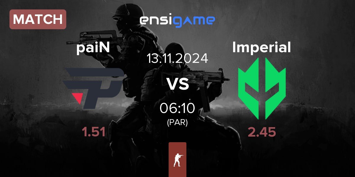 Match paiN Gaming paiN vs Imperial Esports Imperial | 13.11