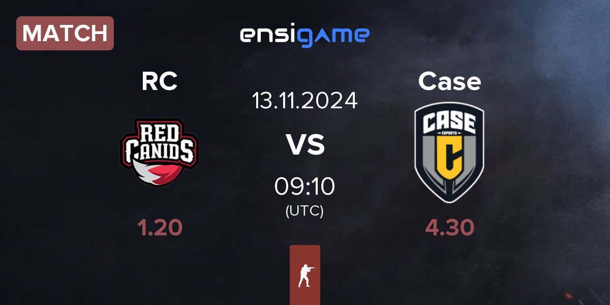 Match Red Canids RC vs Case Esports Case | 13.11