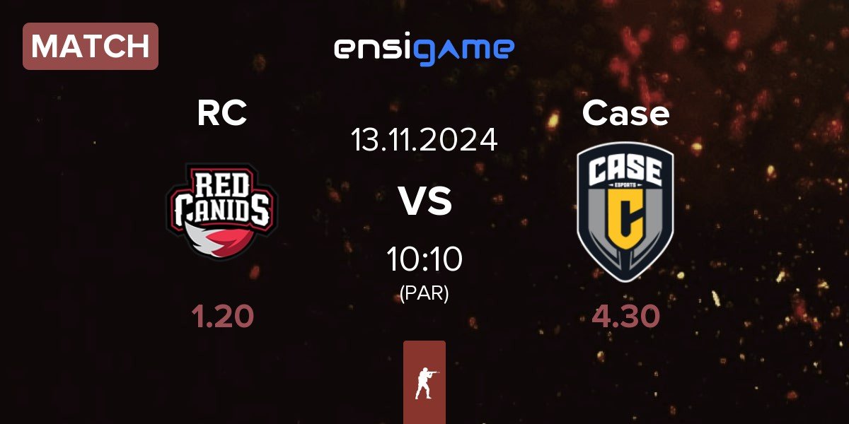 Match Red Canids RC vs Case Esports Case | 13.11