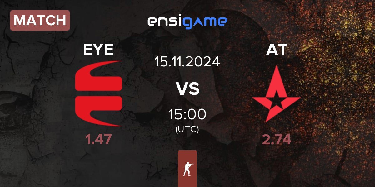 Match EYEBALLERS EYE vs Astralis Talent AT | 15.11