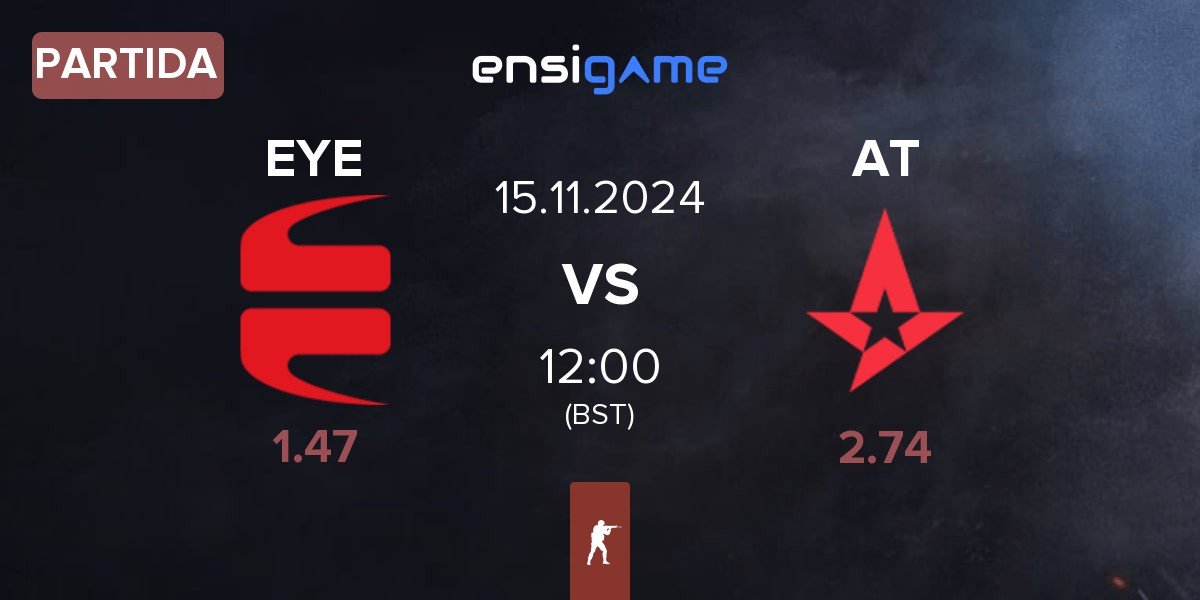 Partida EYEBALLERS EYE vs Astralis Talent AT | 15.11