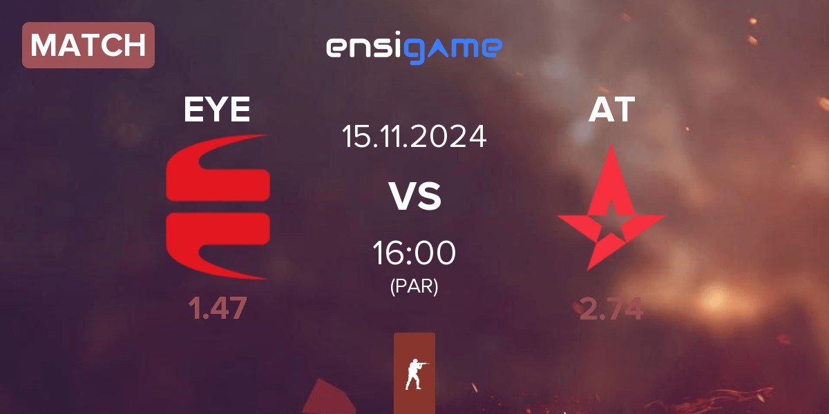 Match EYEBALLERS EYE vs Astralis Talent AT | 15.11