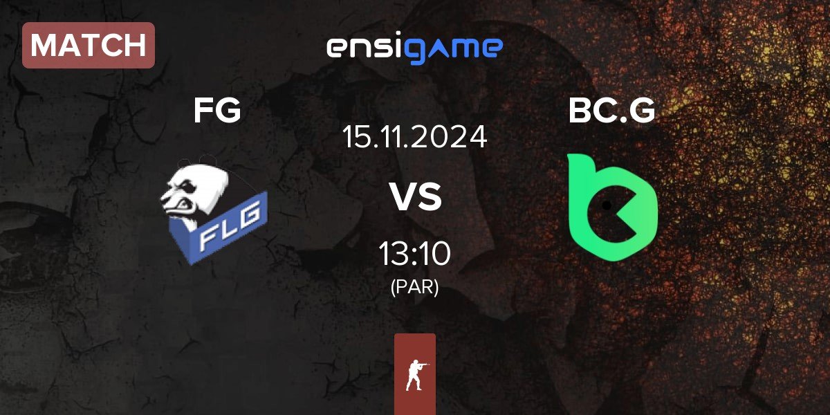 Match Fluffy Gangsters FG vs BC.Game Esports BC.G | 15.11