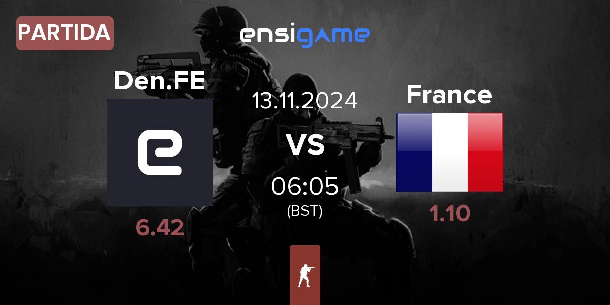 Partida Denmark.FE Den.FE vs France FE FR.Fe | 13.11