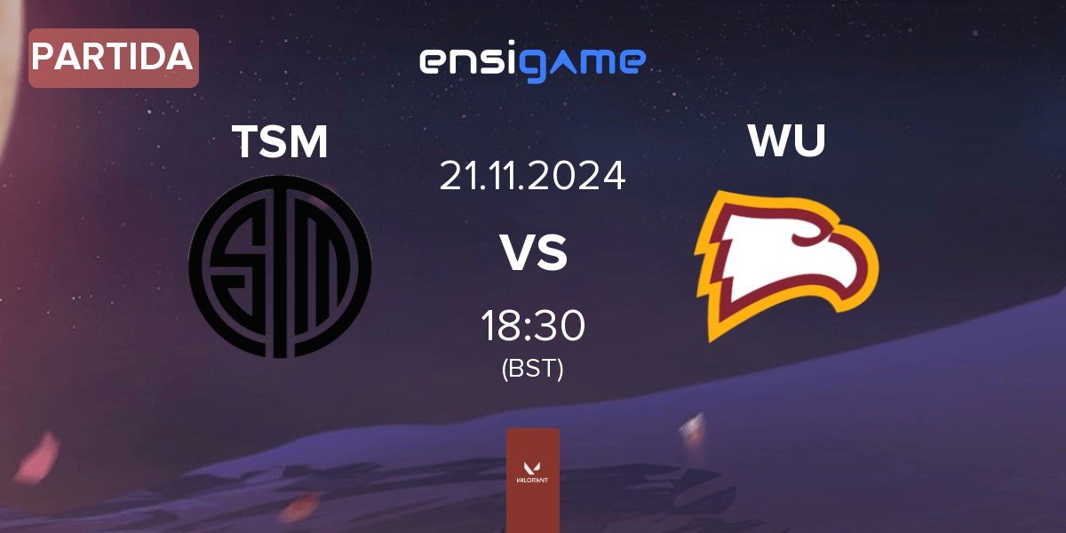 Partida TSM vs Winthrop University WU | 21.11