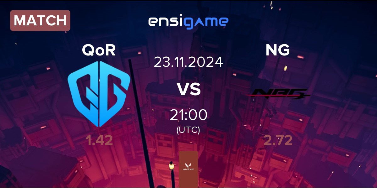 Match QoR vs Nightblood Gaming NG | 23.11