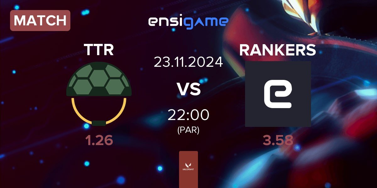 Match Turtle Troop TTR vs RANKERS | 23.11