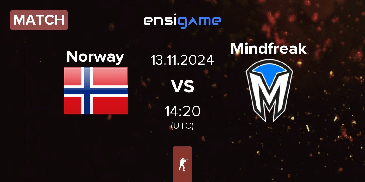 Match Norway vs Mindfreak | 13.11