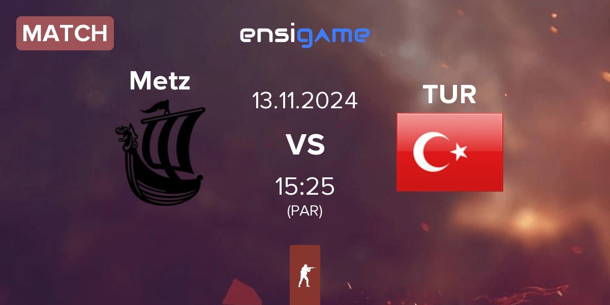 Match Metizport Metz vs Turkey TUR | 13.11